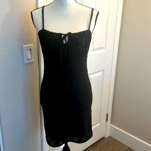 Heart Hips Black Sleeveless Dress